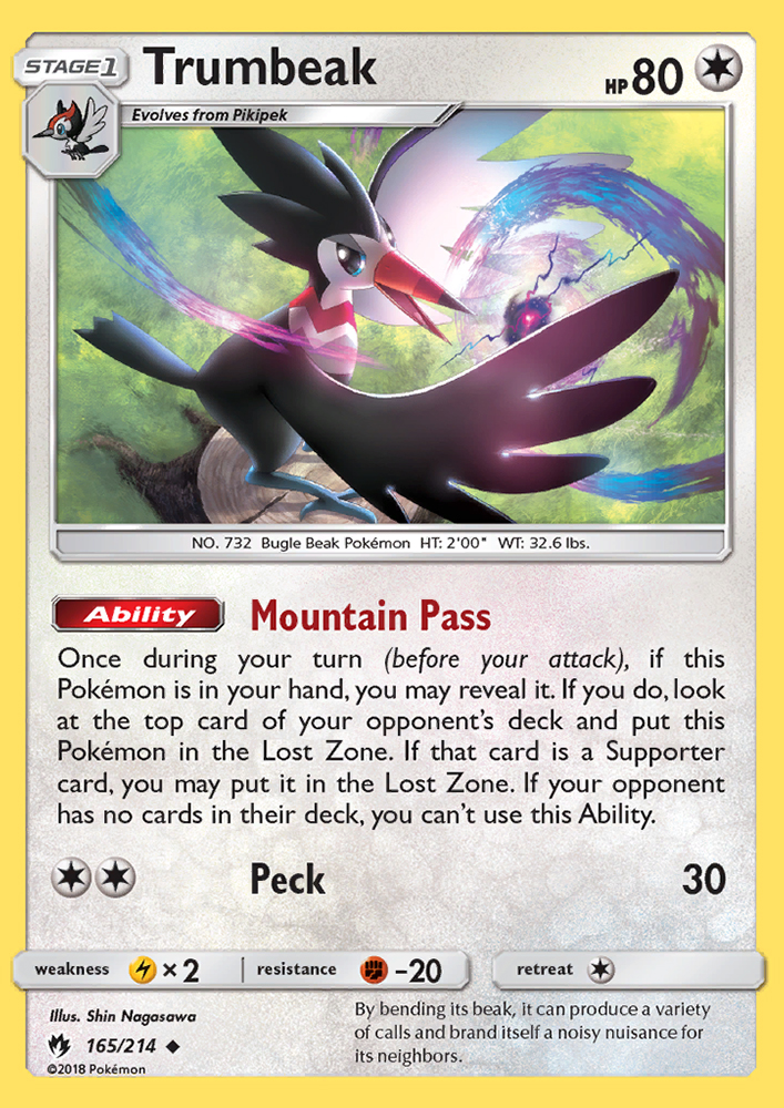 Trumbeak - Pokémon TCG Card