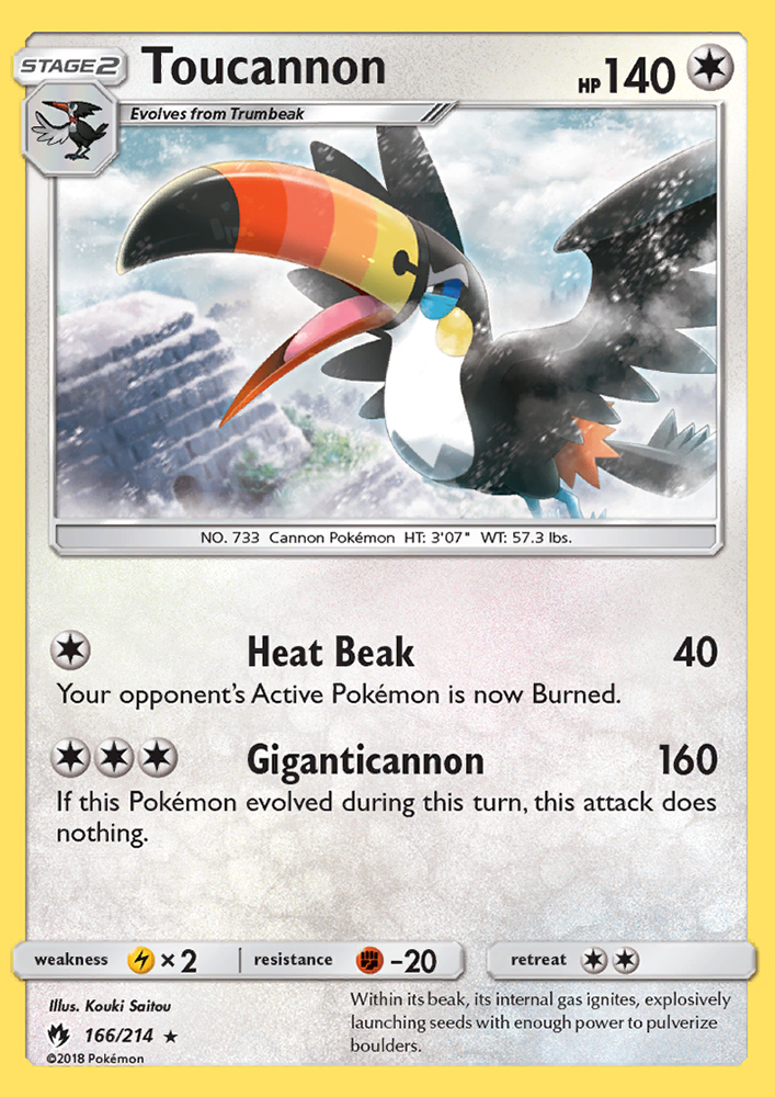 Toucannon - Pokémon TCG Card