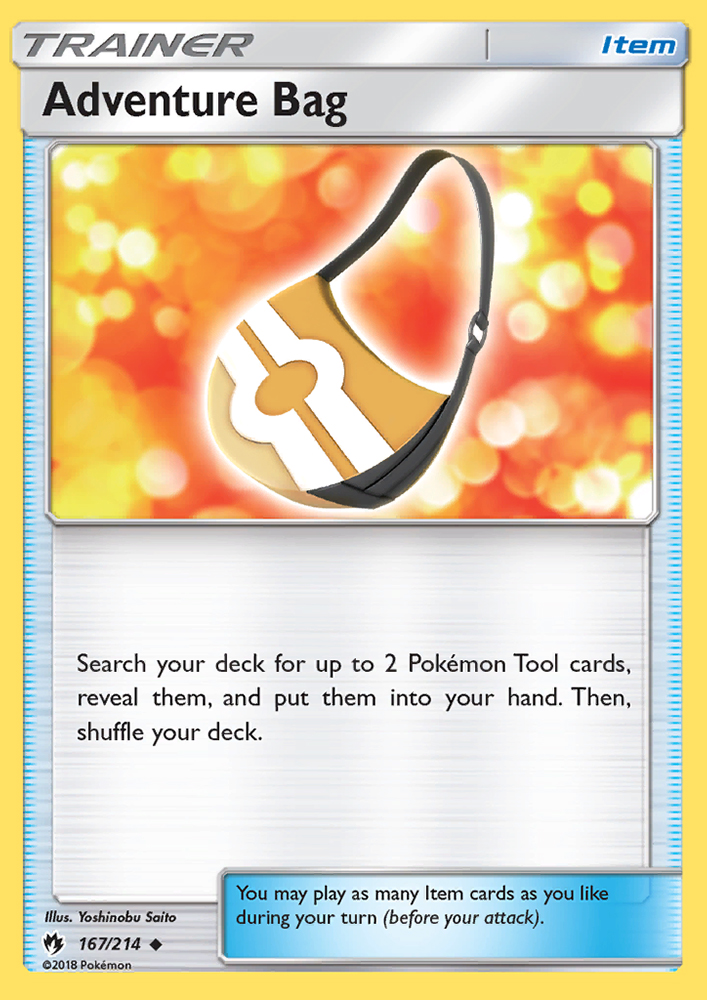 Adventure Bag - Pokémon TCG Card