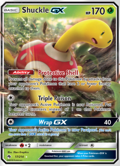 Shuckle GX - pokemon TCG Card