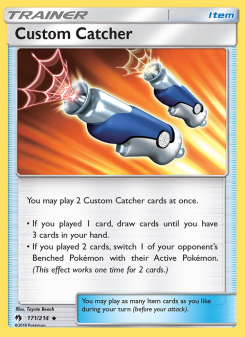 Custom Catcher - pokemon TCG Card