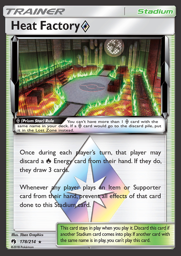 Heat Factory ◇ - Pokémon TCG Card