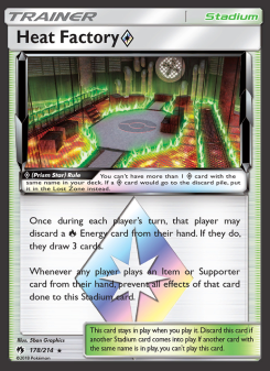 Heat Factory ◇ - pokemon TCG Card