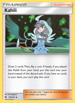 Kahili - pokemon TCG Card