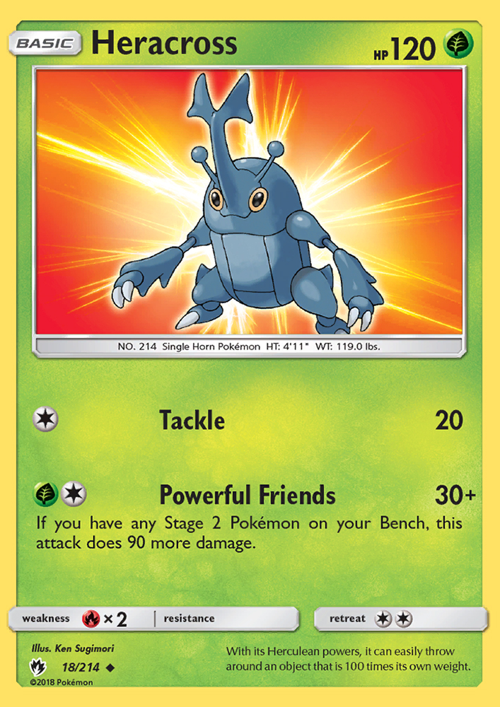 Heracross - Pokémon TCG Card