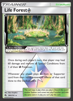 Life Forest ◇ - pokemon TCG Card