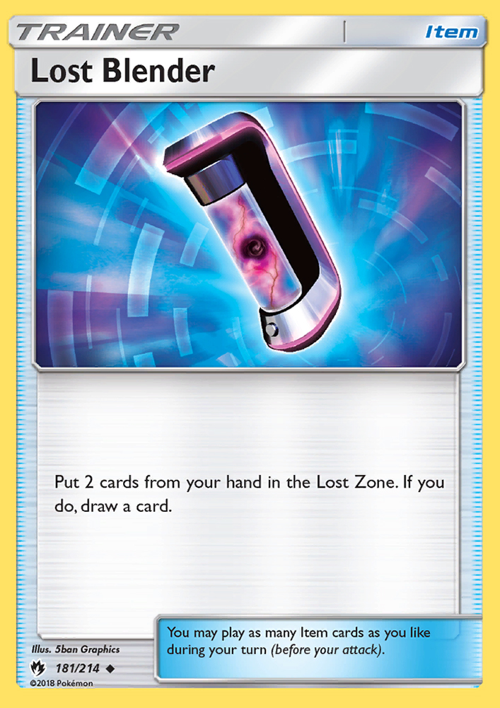 Lost Blender - Pokémon TCG Card