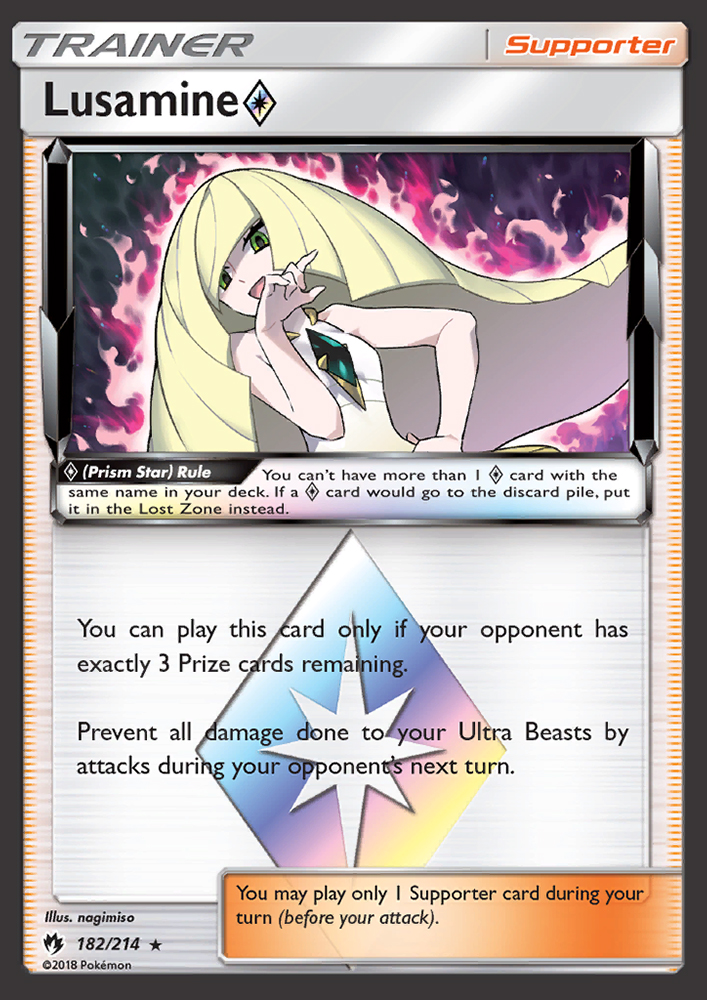 Lusamine ◇ - Pokémon TCG Card
