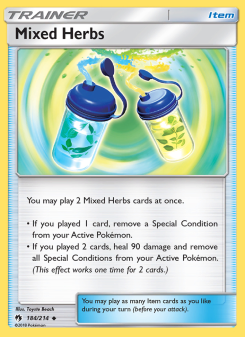 Mixed Herbs - pokemon TCG Card