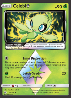 Celebi ◇ - pokemon TCG Card
