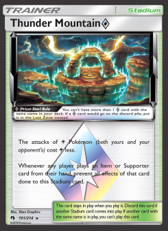 Thunder Mountain ◇ - pokemon TCG Card