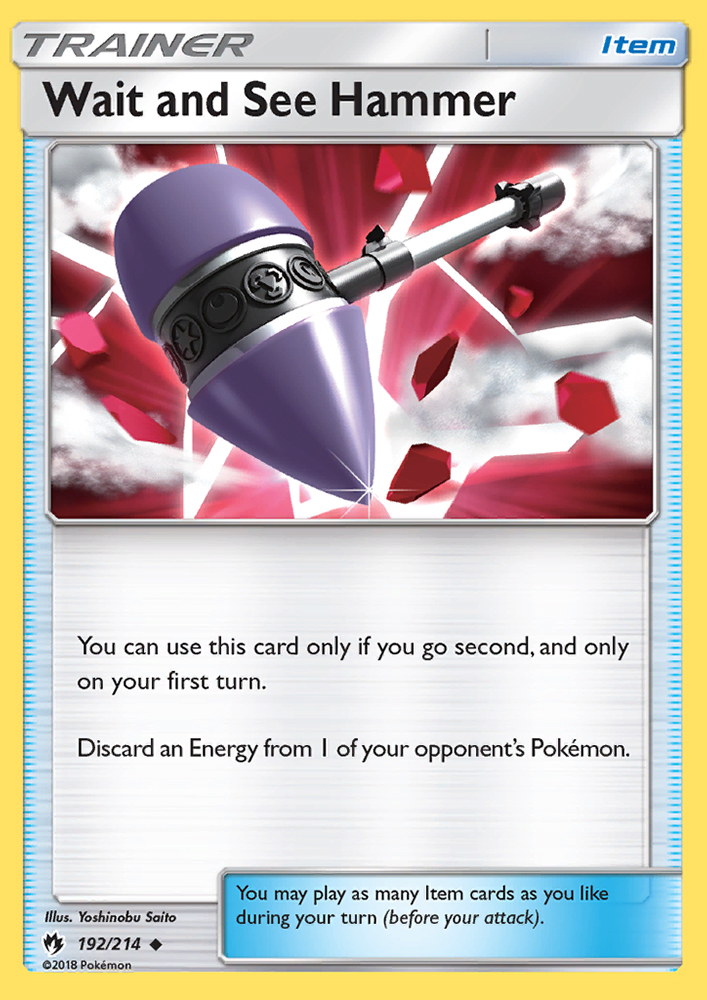 Wait and See Hammer - Pokémon TCG Card