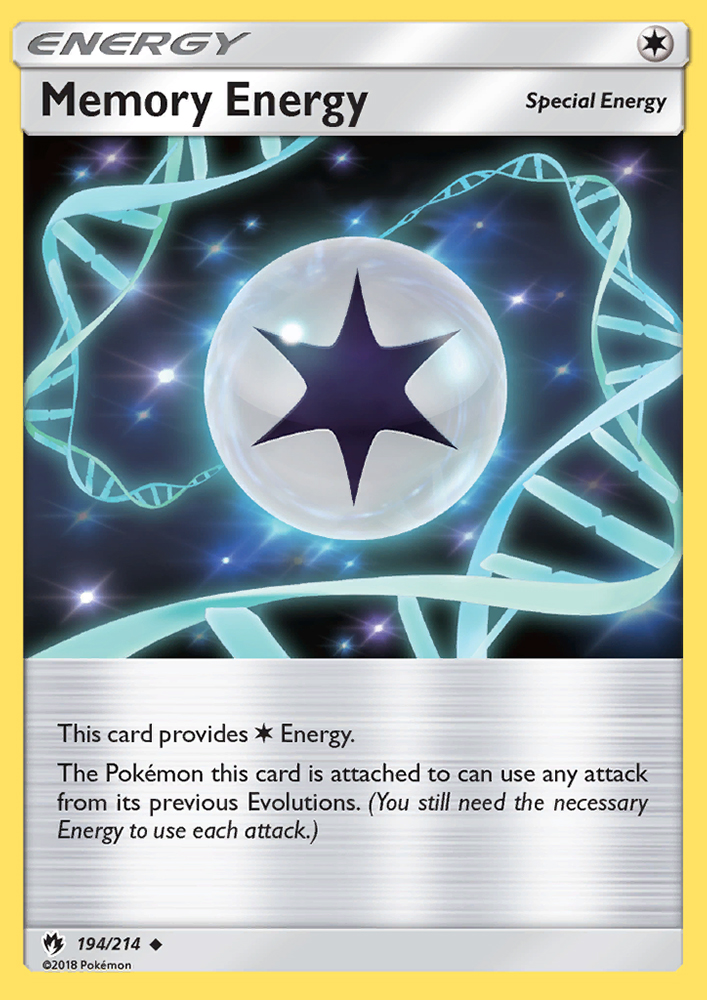 Memory Energy - Pokémon TCG Card