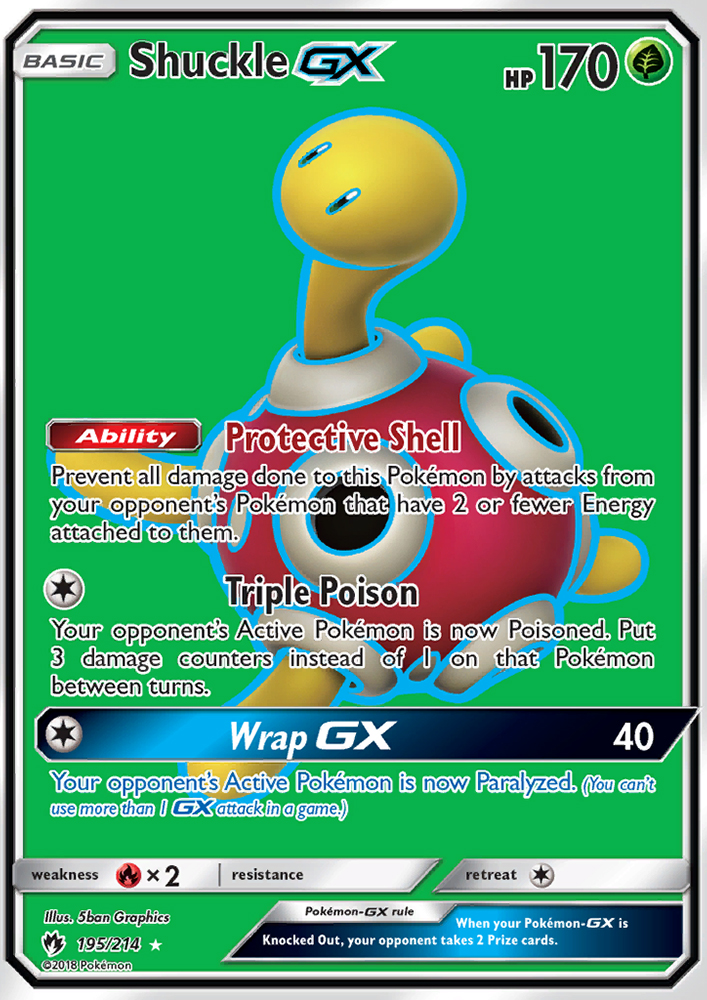 Shuckle GX - Pokémon TCG Card