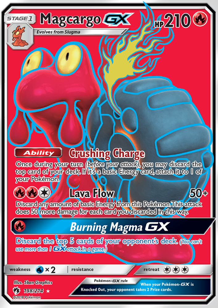 Magcargo GX - Pokémon TCG Card