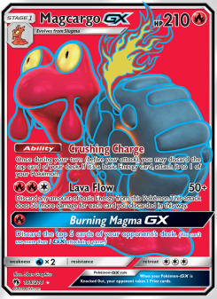 Magcargo GX - pokemon TCG Card