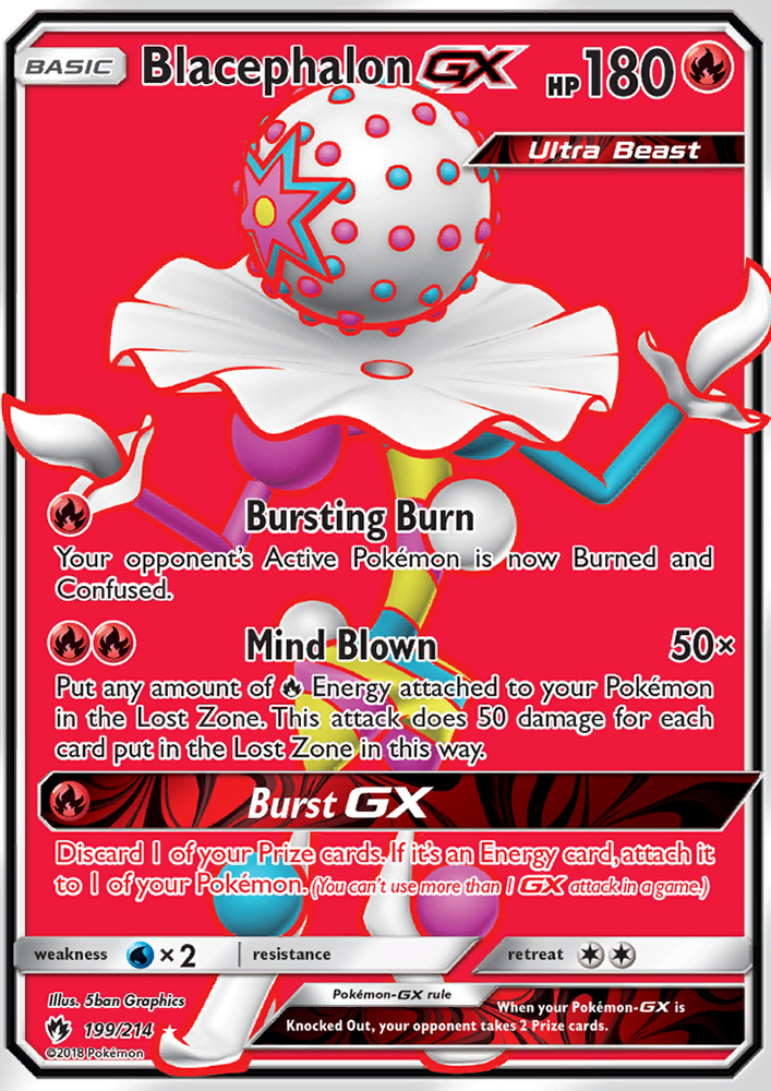 Blacephalon GX - Pokémon TCG Card
