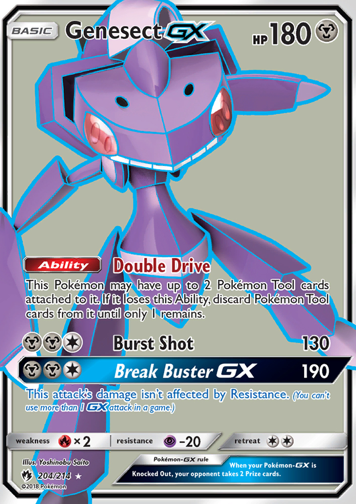 Genesect GX - Pokémon TCG Card