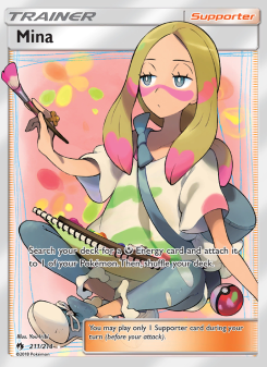 Mina - pokemon TCG Card