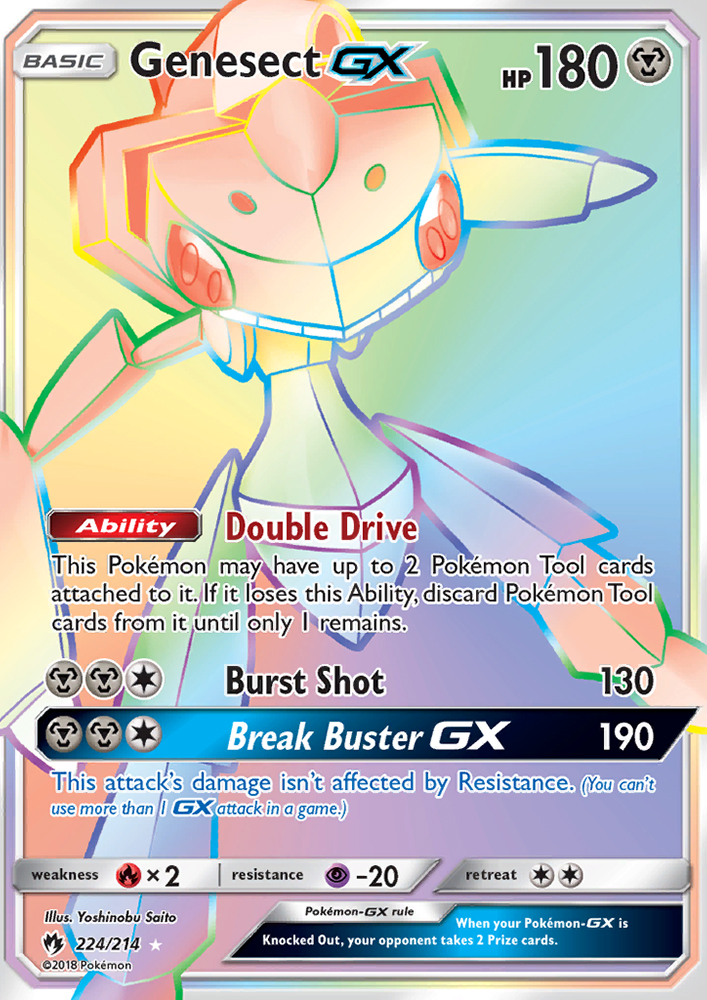 Genesect GX - Pokémon TCG Card