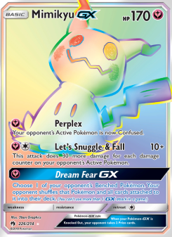 Mimikyu GX - pokemon TCG Card