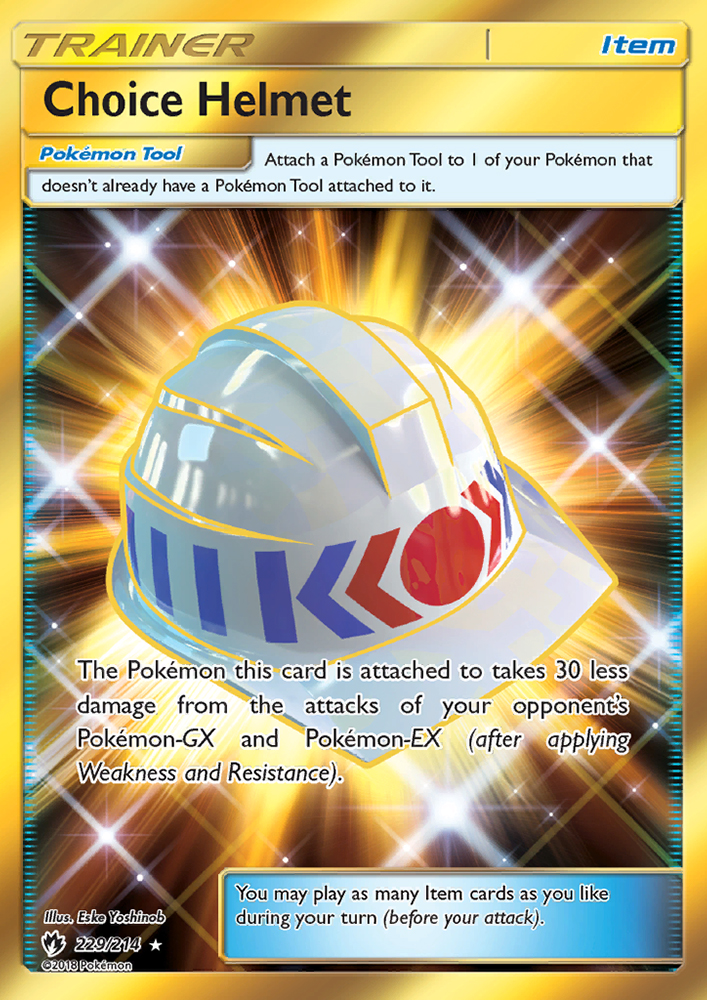 Choice Helmet - Pokémon TCG Card