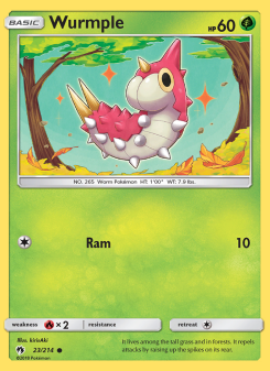 Wurmple - pokemon TCG Card