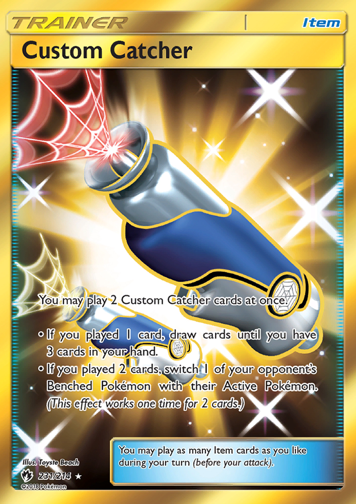 Custom Catcher - Pokémon TCG Card