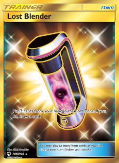 Lost Blender - pokemon TCG Card