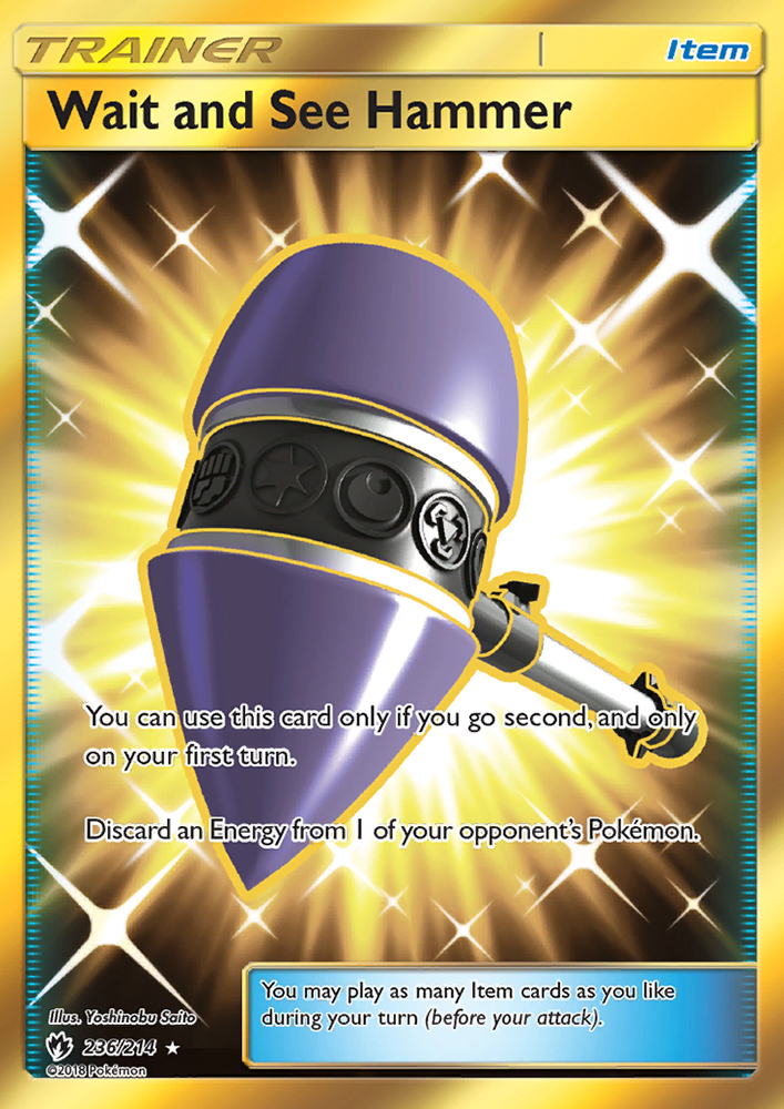 Wait and See Hammer - Pokémon TCG Card