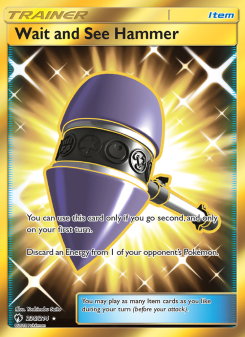 Wait and See Hammer - pokemon TCG Card