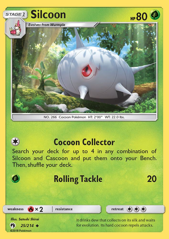 Silcoon - Pokémon TCG Card