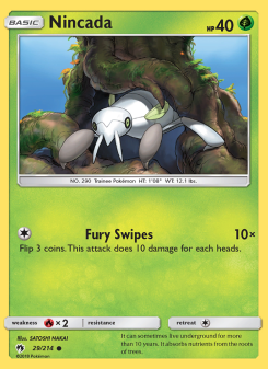 Nincada - pokemon TCG Card