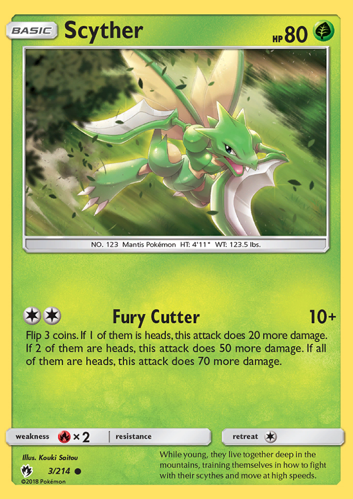 Scyther - Pokémon TCG Card