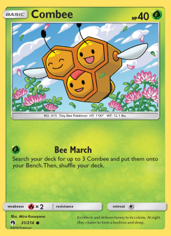 Combee - pokemon TCG Card