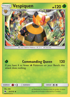 Vespiquen - pokemon TCG Card