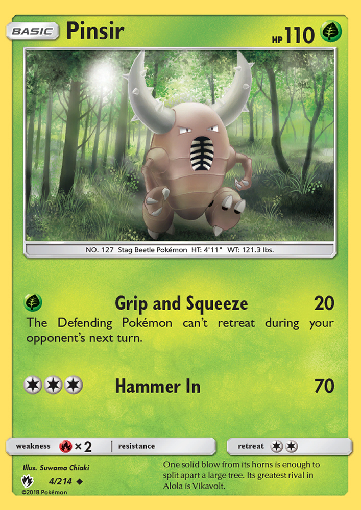 Pinsir - Pokémon TCG Card