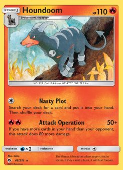 Houndoom - pokemon TCG Card