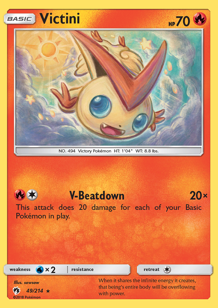 Victini - Pokémon TCG Card