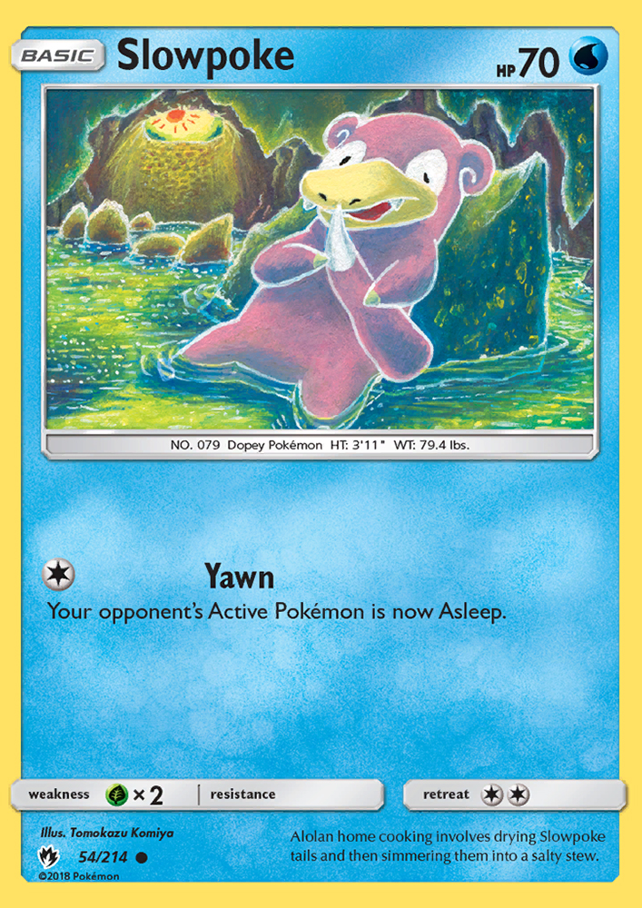 Slowpoke - Pokémon TCG Card