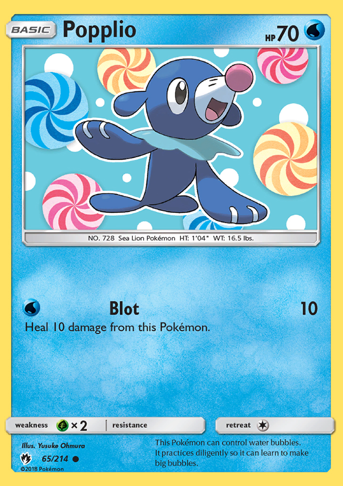 Popplio - Pokémon TCG Card
