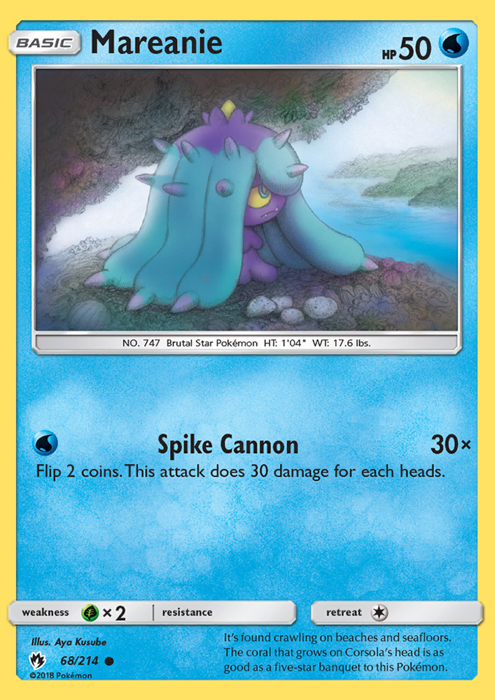 Mareanie - Pokémon TCG Card