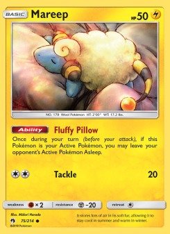 Mareep - pokemon TCG Card