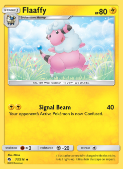 Flaaffy - pokemon TCG Card