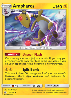 Ampharos - pokemon TCG Card
