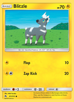 Blitzle - pokemon TCG Card