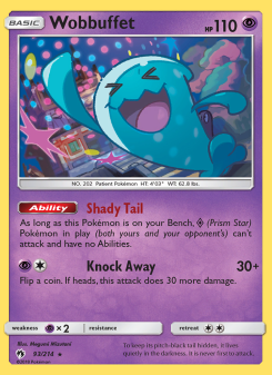 Wobbuffet - pokemon TCG Card