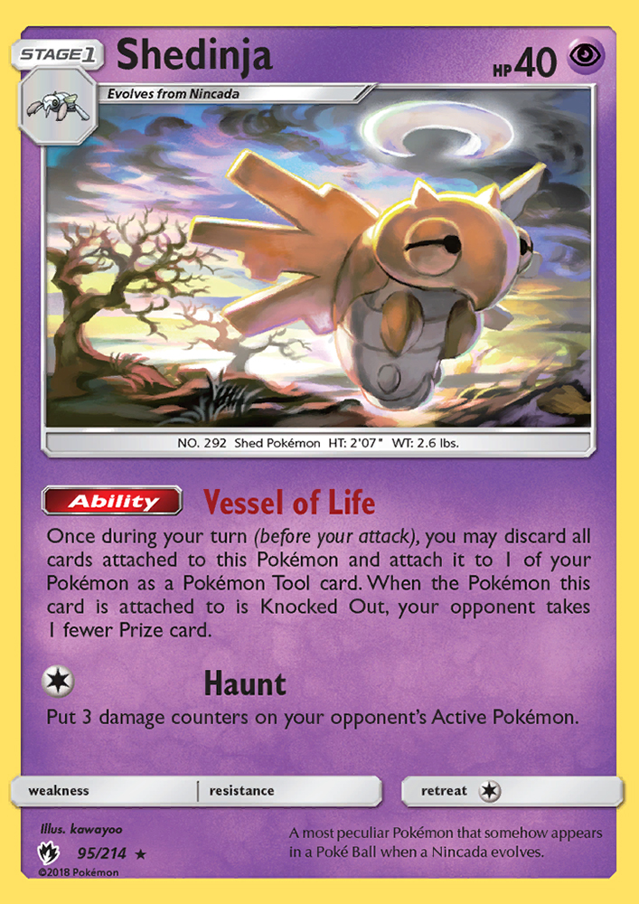Shedinja - Pokémon TCG Card