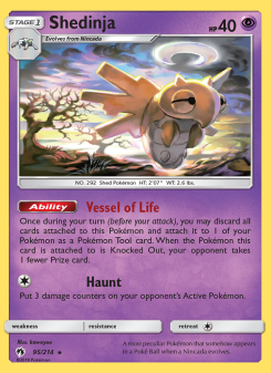 Shedinja - pokemon TCG Card