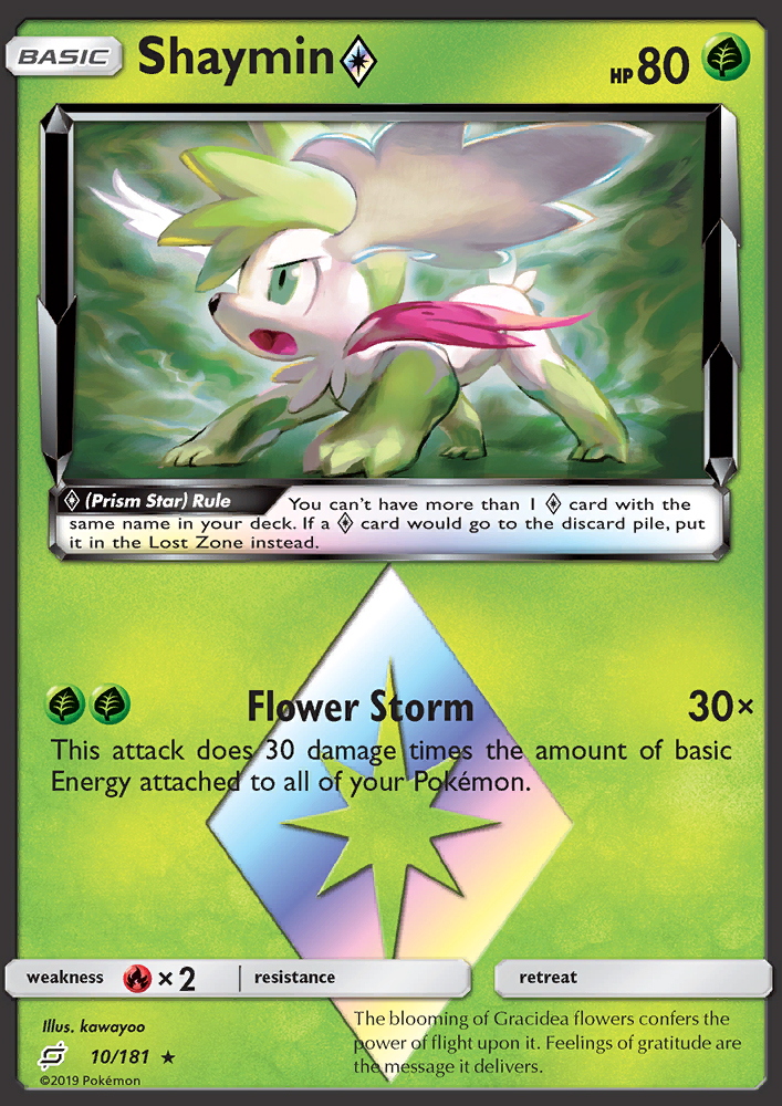 Shaymin ◇ - Pokémon TCG Card